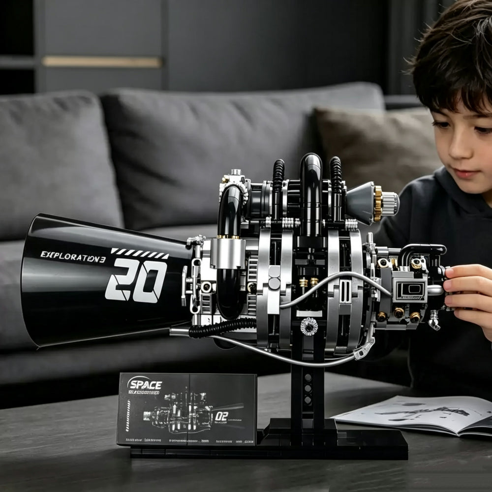 Ugeargeek Space Exploration Thruster Engine Metal Model Kit
