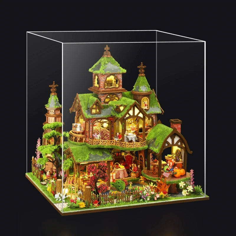 Ugeargeek Fantasy Forest Cottage Miniature House