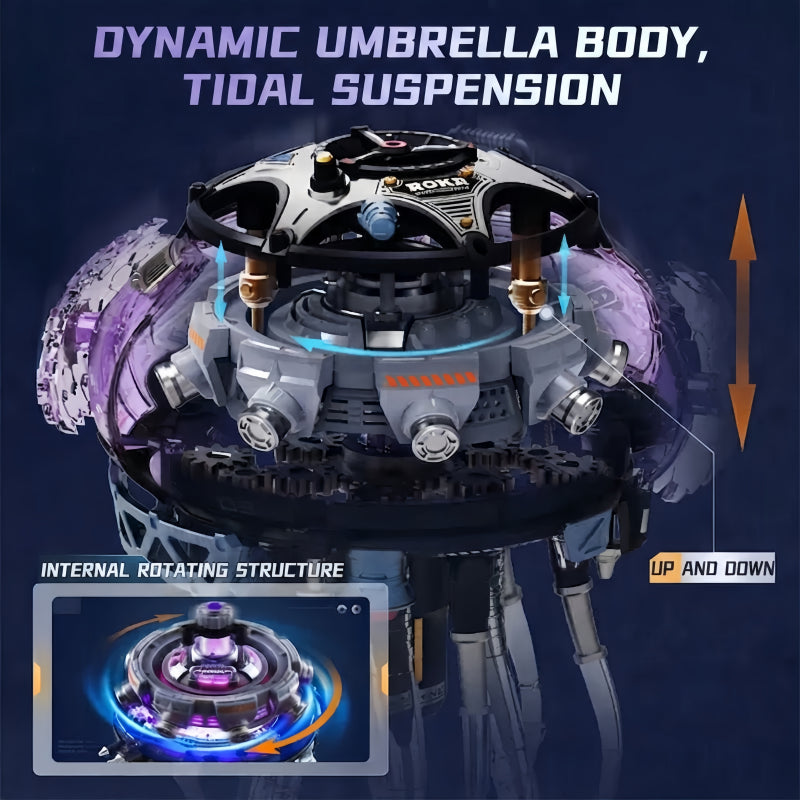 Luminous Mechanical Jellyfish Kinetic Model Kit Rokr
