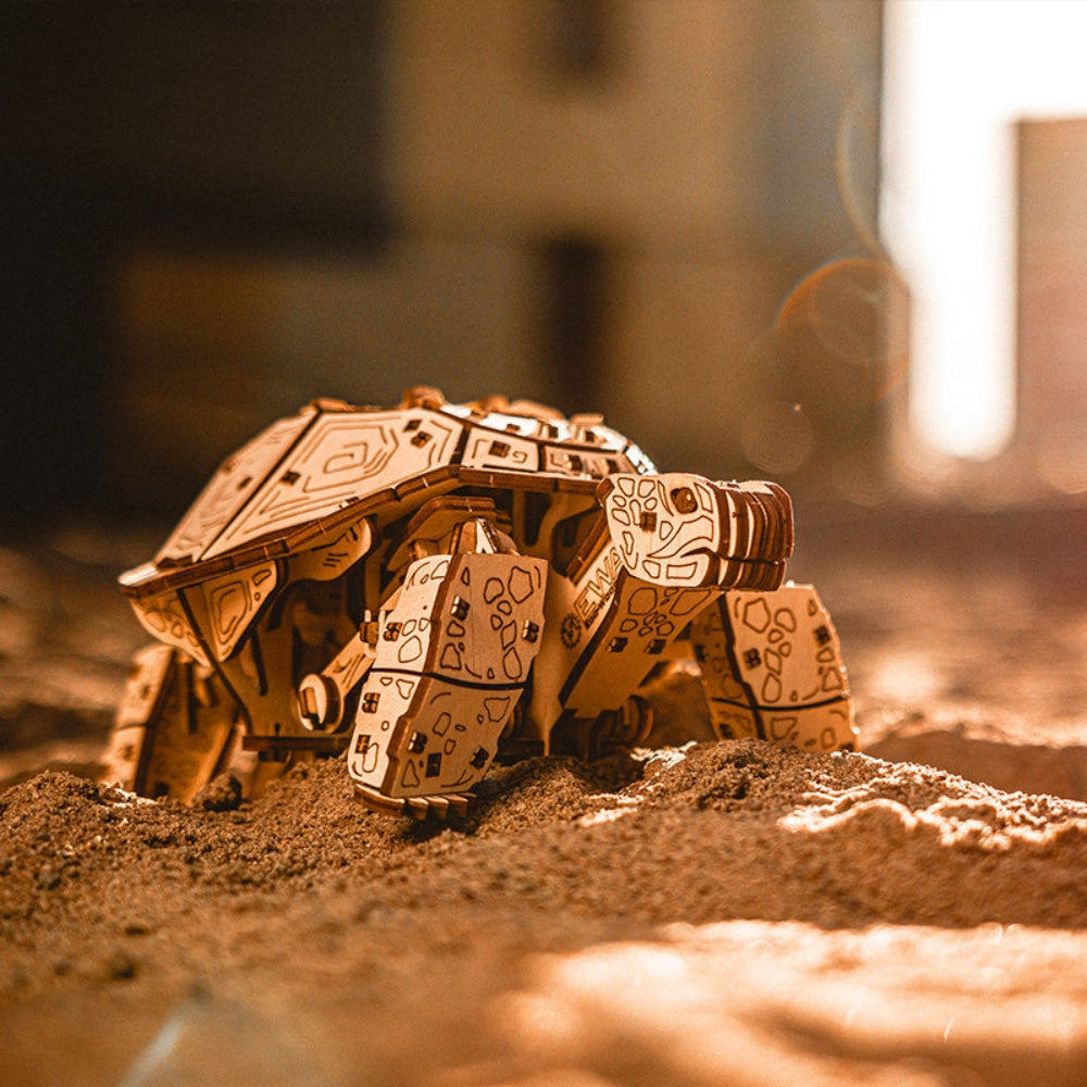Ugeargeek 3D Mechanical Wooden Turtle Puzzle