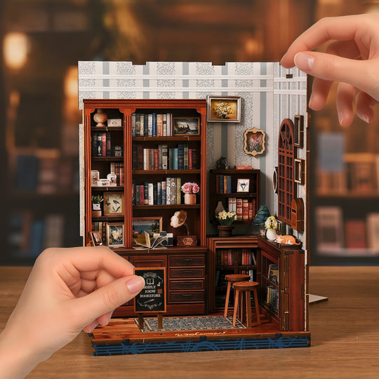 Ugeargeek The Pergola Reading Room Street Corner Book Shop DIY Kit