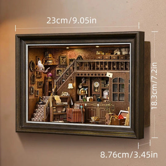 Ugeargeek Enchanted Loft Study Display Frame