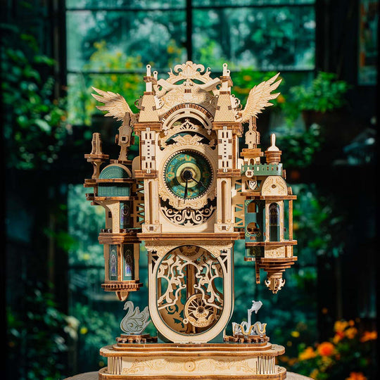 Ugeargeek The Swan Lake Chronos Pendulum Clock