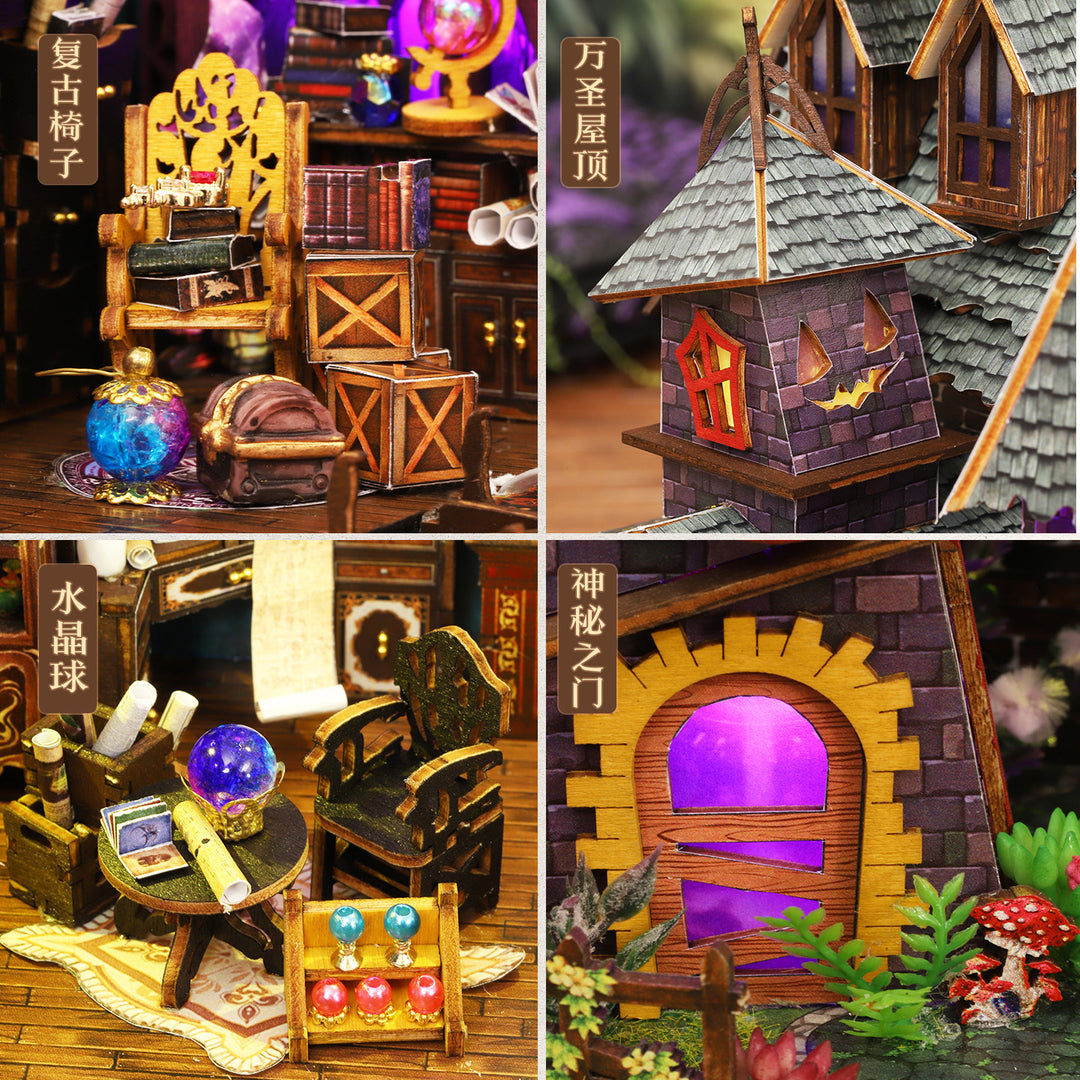 Ugeargeek Strange Castle 3D Wooden Puzzle