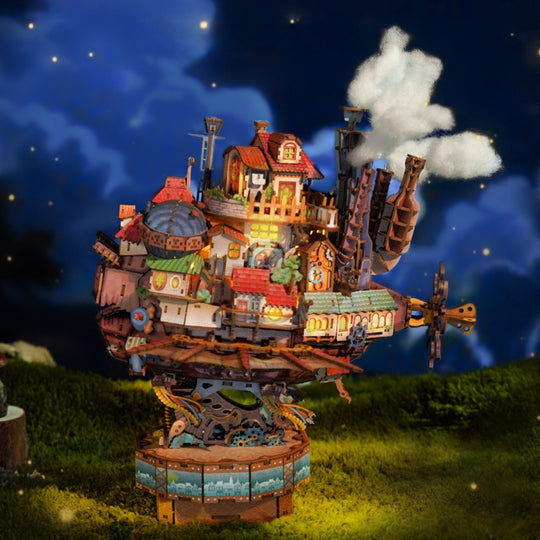 Roaming Fortress 3D Wooden Puzzle