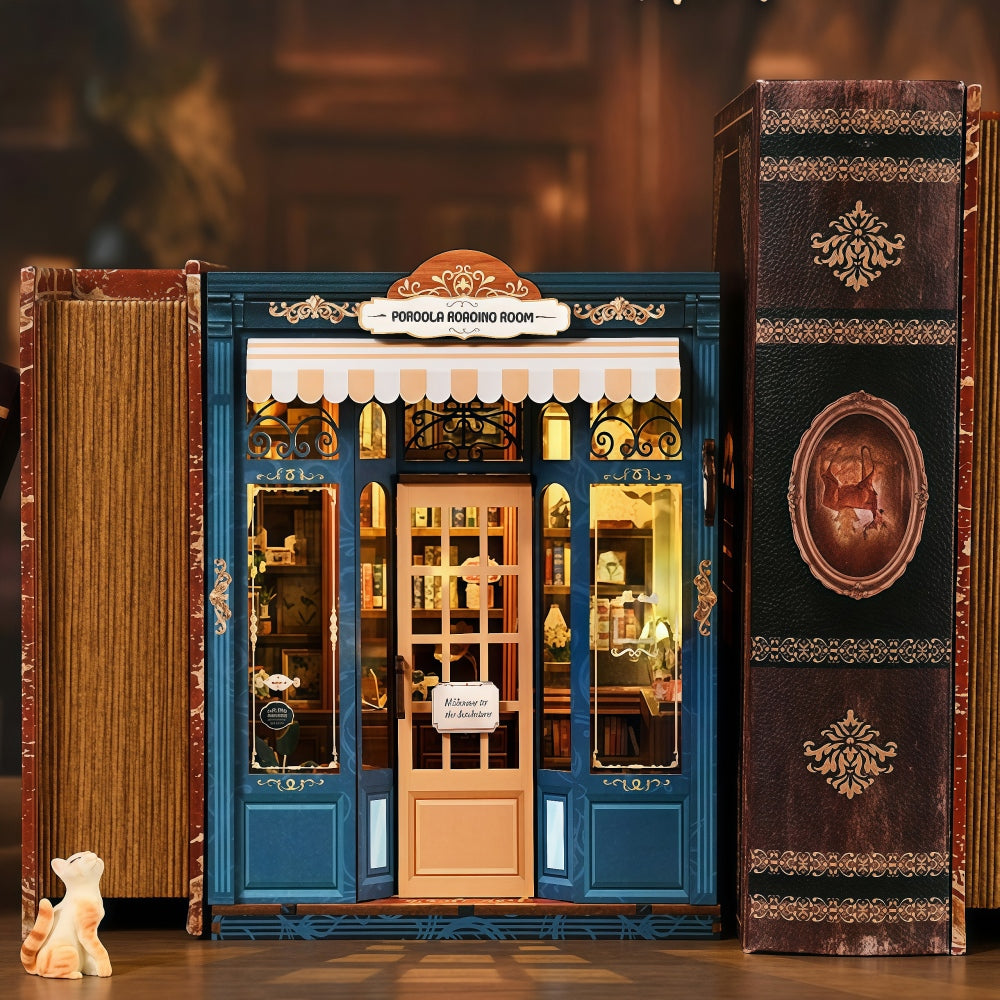 Ugeargeek The Pergola Reading Room Street Corner Book Shop DIY Kit