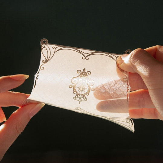 Ugeargeek Elf Ship Miniature Wooden Assembly