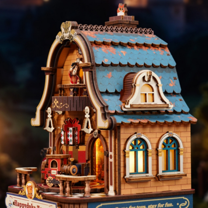 Bear Toy Shop Miniature Dollhouse Kit