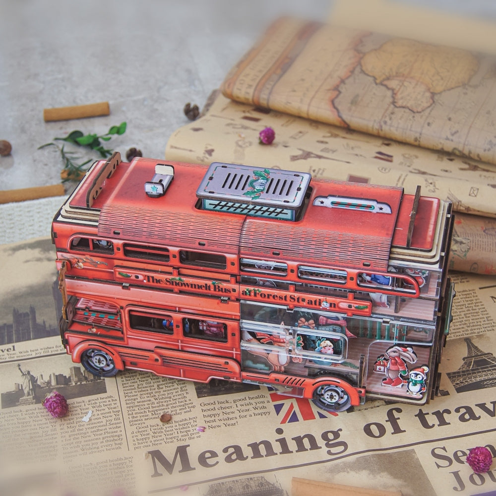 Ugeargeek Forest Friends Double-Decker Joyride