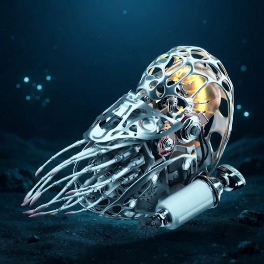 Mechanical Nautilus Premium Dynamic Bionic Artwork 3D Metal Model Kit