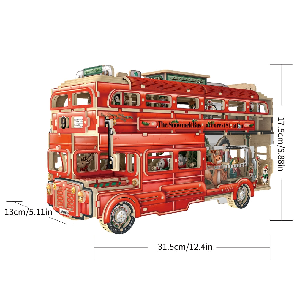 Ugeargeek Forest Friends Double-Decker Joyride