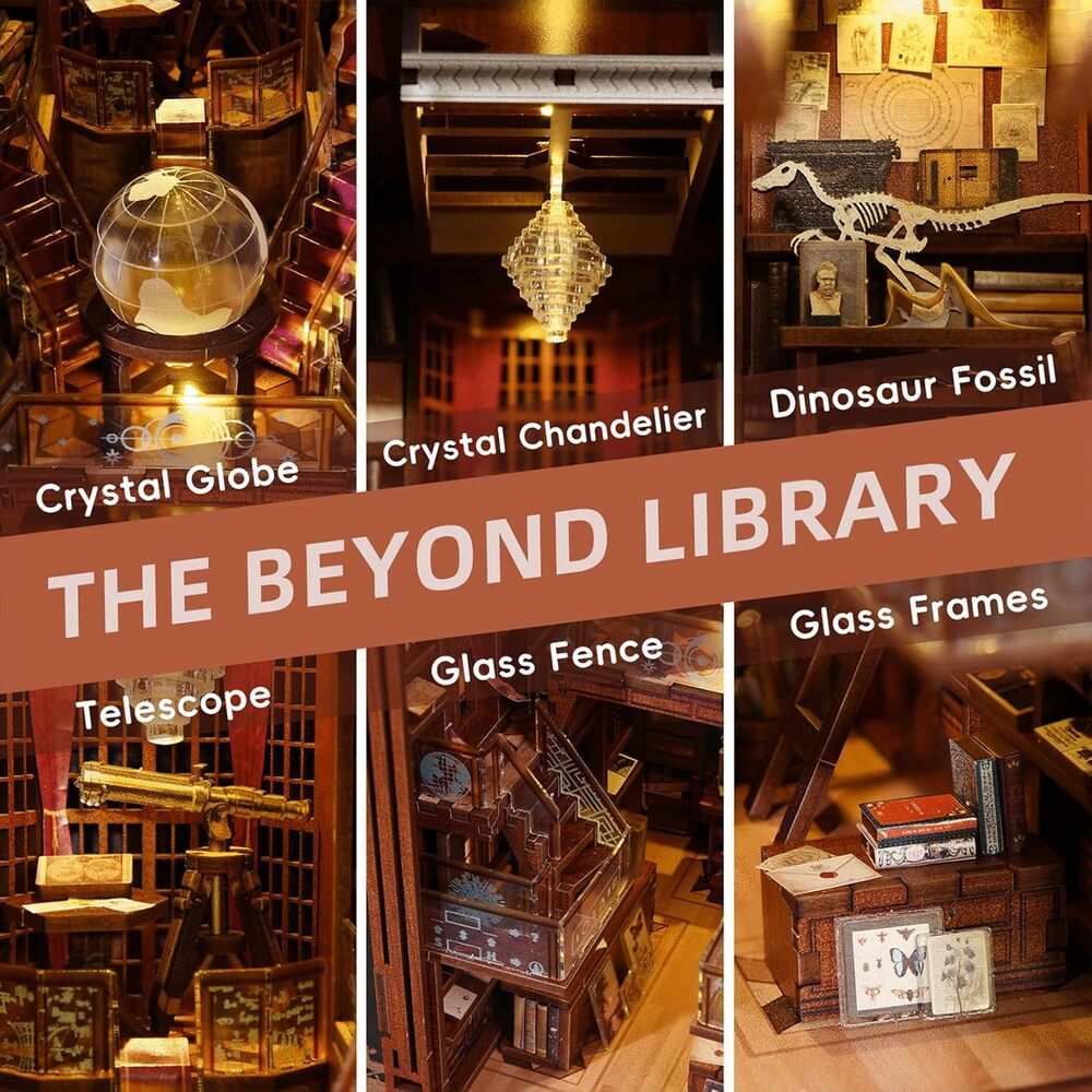 Ugeargeek DIY Book Nook Kit - Beyond Library