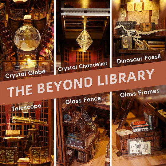 Ugeargeek DIY Book Nook Kit - Beyond Library