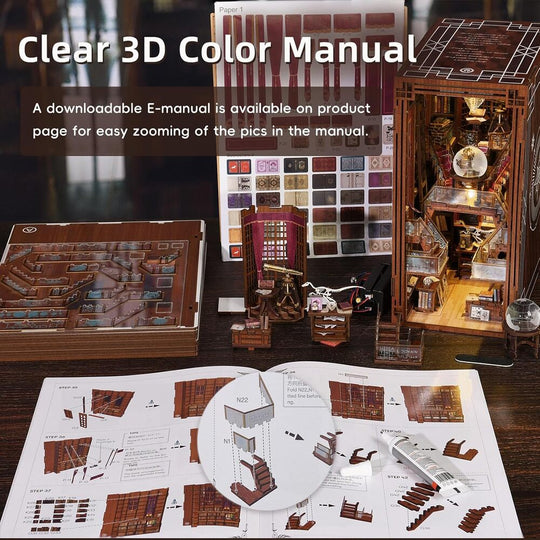 Ugeargeek DIY Book Nook Kit - Beyond Library