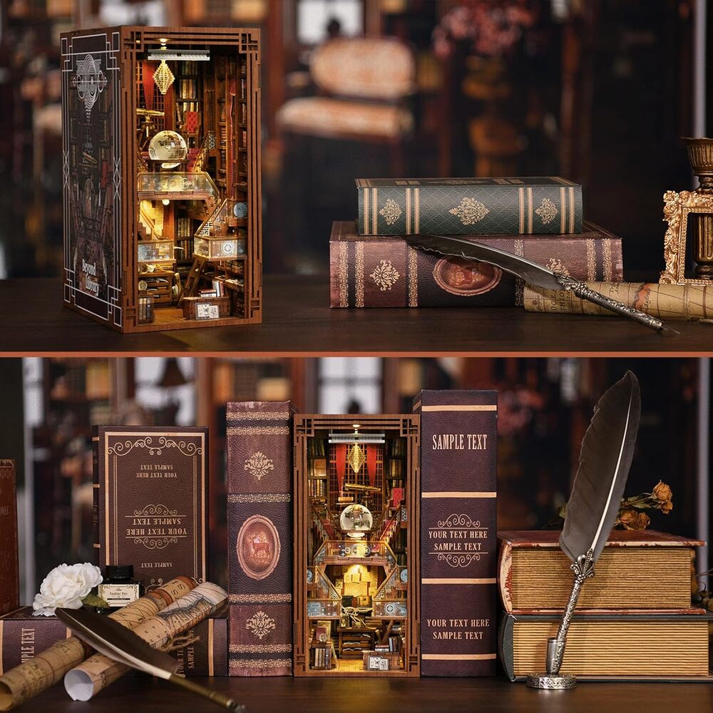 Ugeargeek DIY Book Nook Kit - Beyond Library