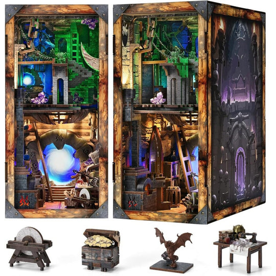 Ugeargeek DIY Book Nook Kit - Blade and Magic