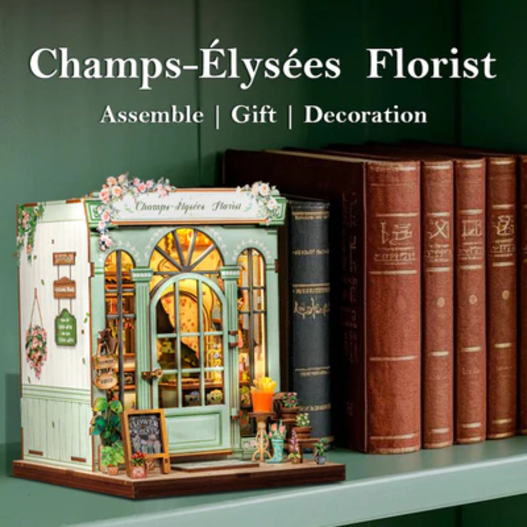 Ugeargeek Champs-Élysées Flower Shop Book Nook