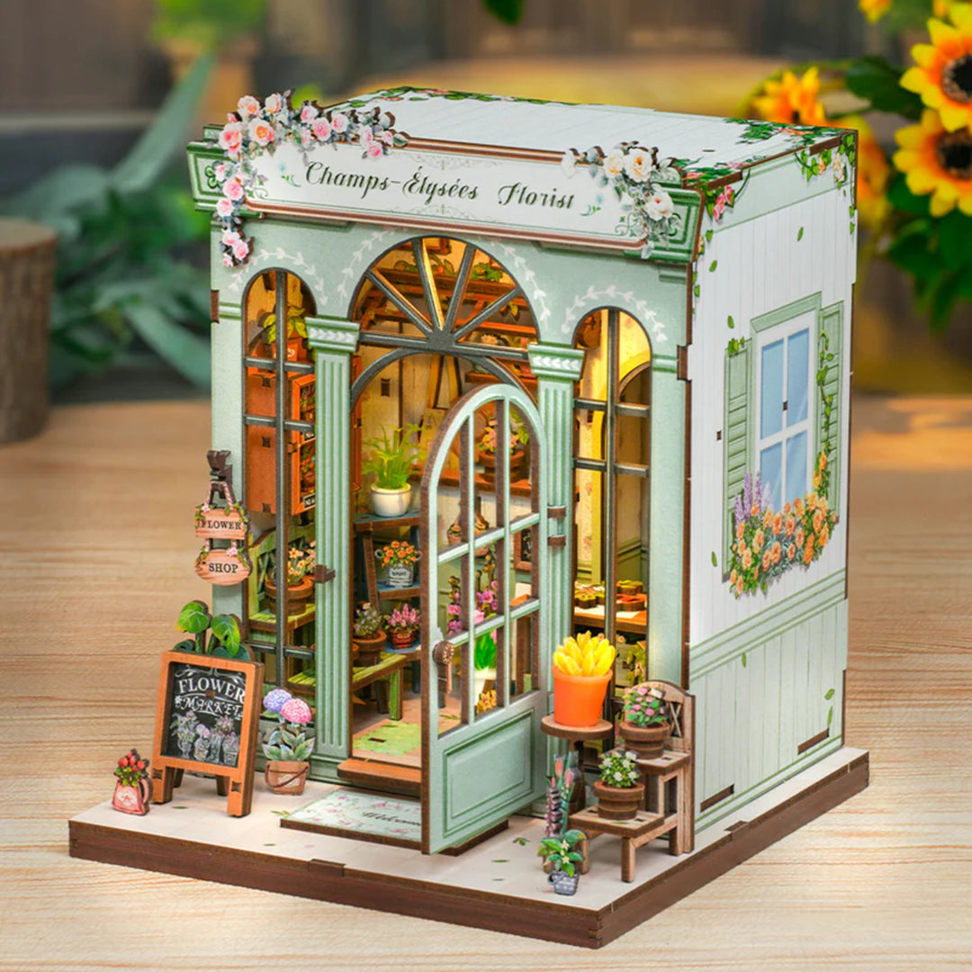 Ugeargeek Champs-Élysées Flower Shop Book Nook