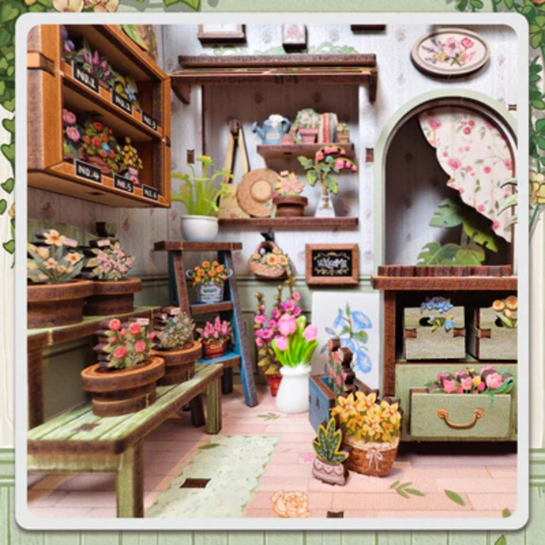 Ugeargeek Champs-Élysées Flower Shop Book Nook