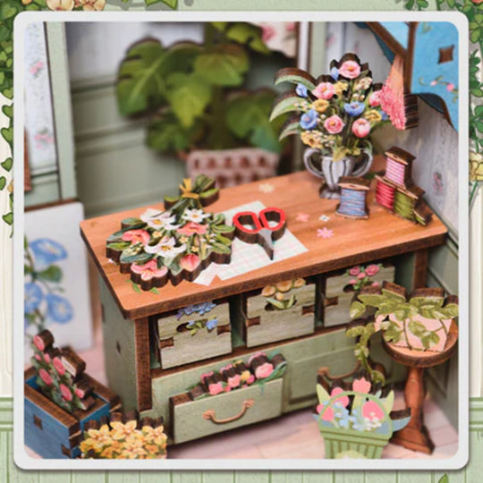 Ugeargeek Champs-Élysées Flower Shop Book Nook