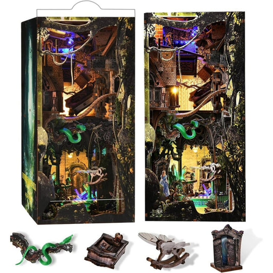 Ugeargeek DIY Book Nook Kit - Down The Rabbit-Hole