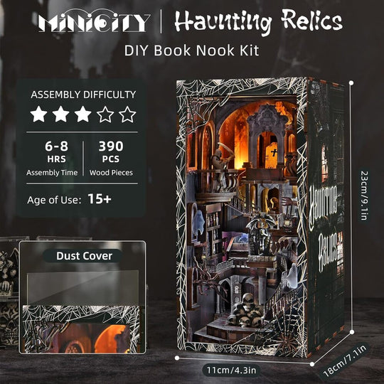 Ugeargeek DIY Book Nook Kit - Haunting Relics