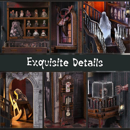 Ugeargeek DIY Book Nook Kit - Haunting Relics
