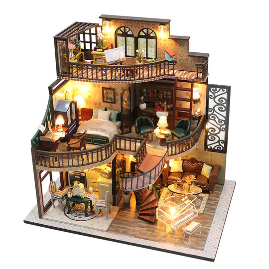 Dream Building Pavilion DIY Dollhouse Miniature