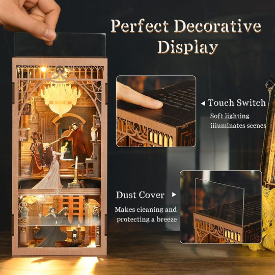 Ugeargeek DIY Book Nook Kit - Phantom of The Opera