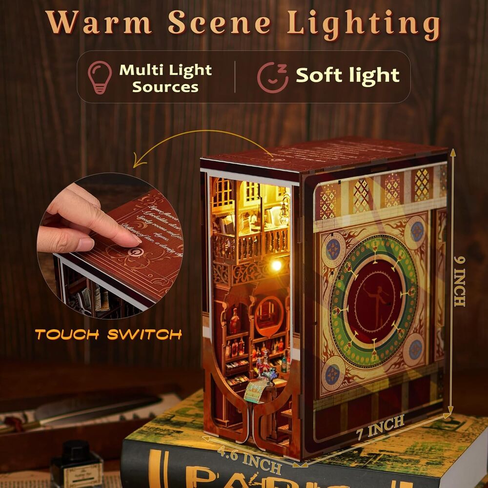 Ugeargeek DIY Book Nook Kit - Roaring Twenties Speakeasy