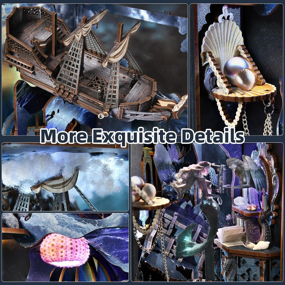 Ugeargeek DIY Book Nook Kit - The Song of Sirens