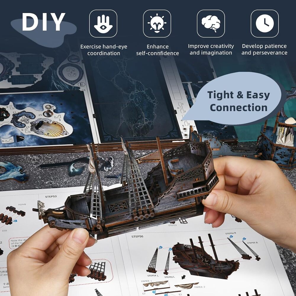 Ugeargeek DIY Book Nook Kit - The Song of Sirens