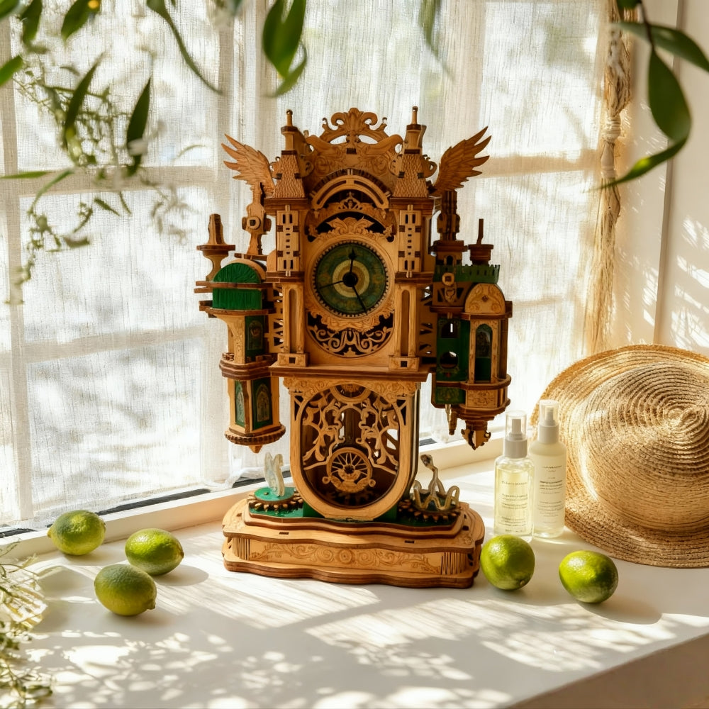 Ugeargeek The Swan Lake Chronos Pendulum Clock