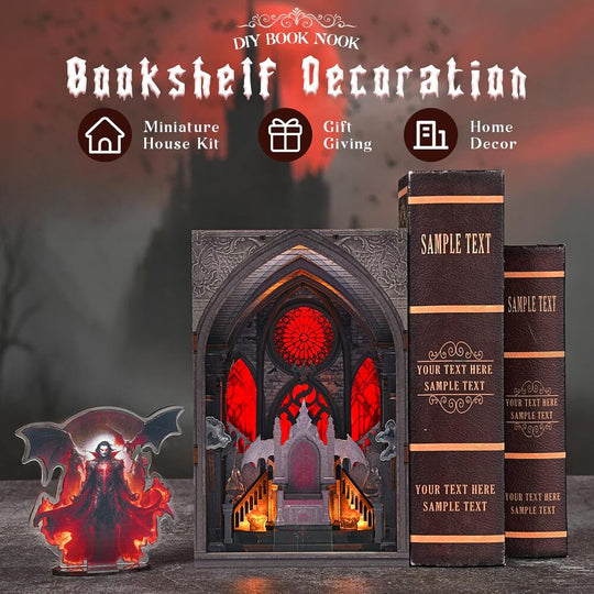 Ugeargeek DIY Book Nook Kit - Throne of Blood