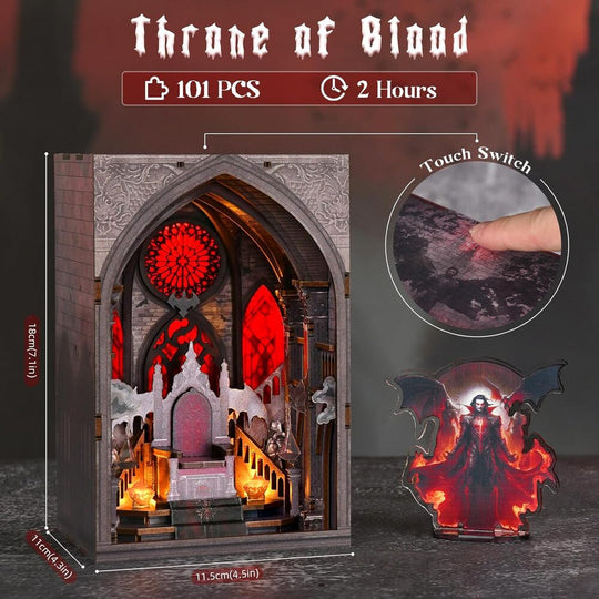 Ugeargeek DIY Book Nook Kit - Throne of Blood