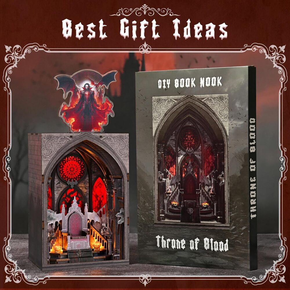 Ugeargeek DIY Book Nook Kit - Throne of Blood