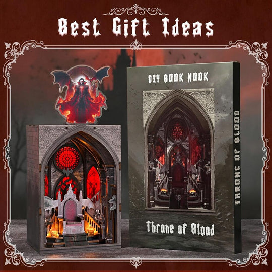 Ugeargeek DIY Book Nook Kit - Throne of Blood