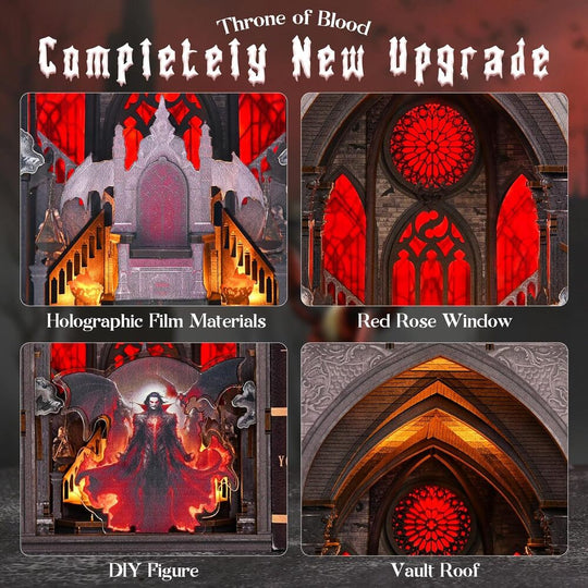 Ugeargeek DIY Book Nook Kit - Throne of Blood