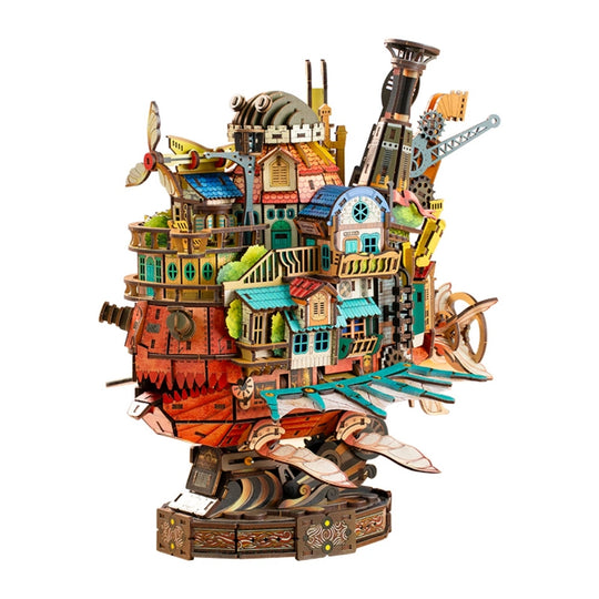 Ugeargeek Traveling Castle Miniature Assembly Model