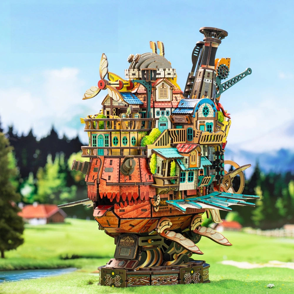Ugeargeek Traveling Castle Miniature Assembly Model