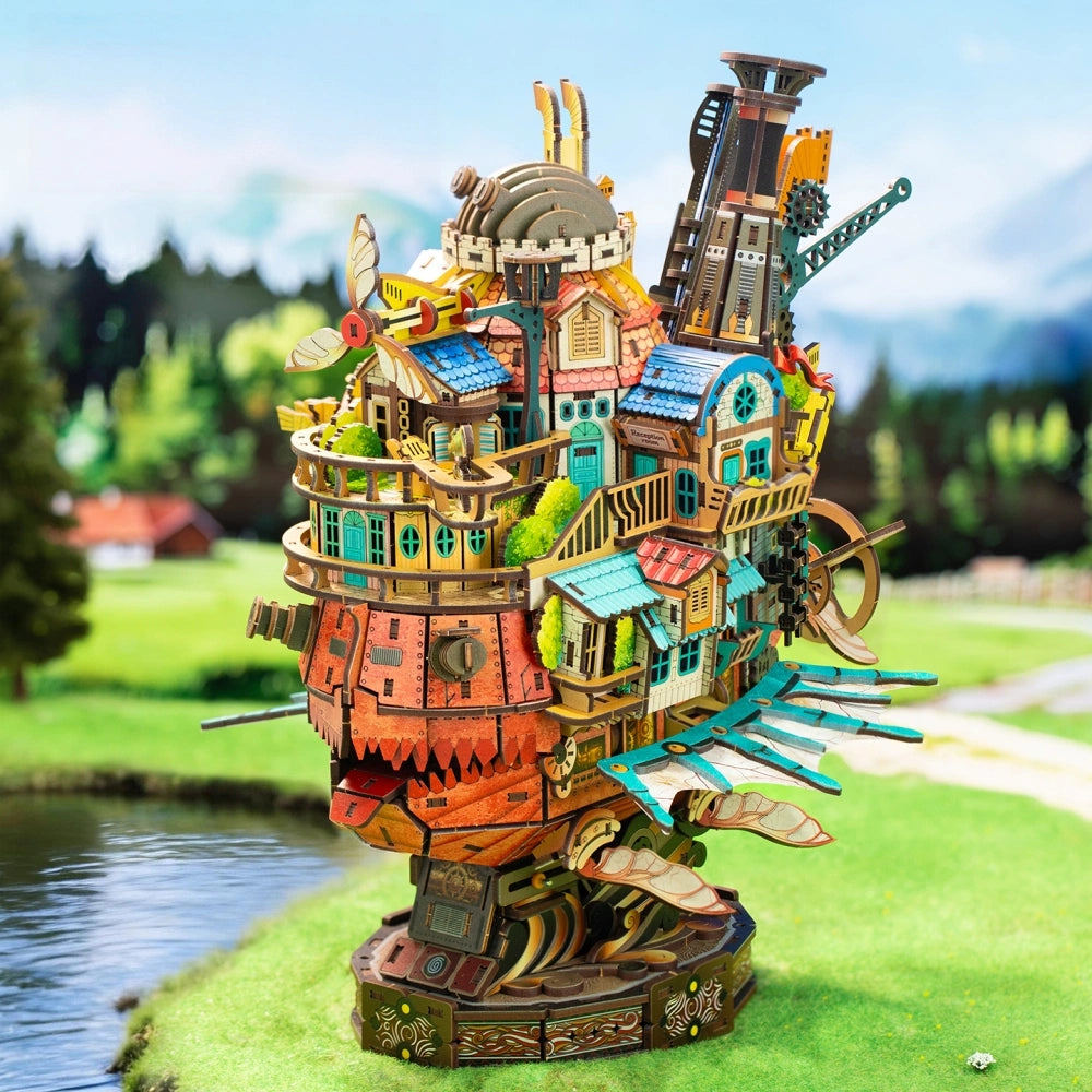 Ugeargeek Traveling Castle Miniature Assembly Model