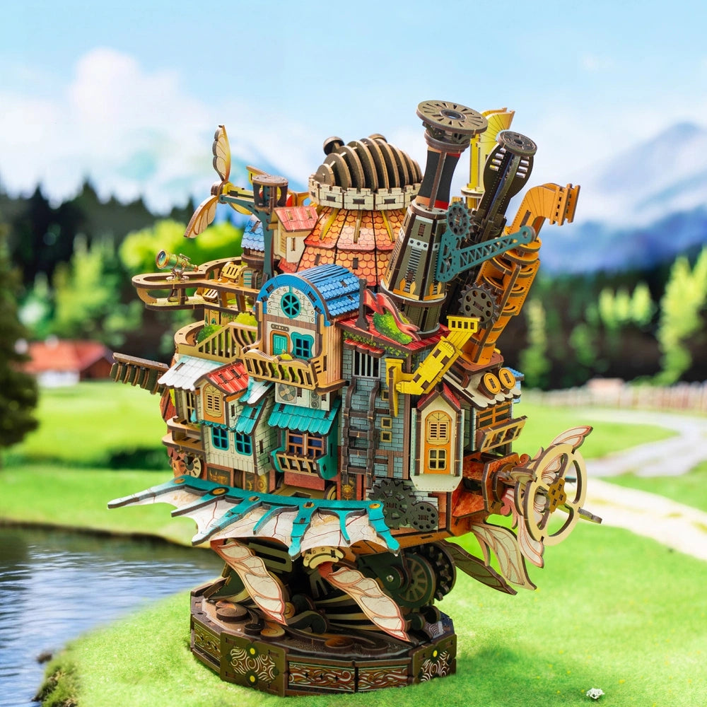 Ugeargeek Traveling Castle Miniature Assembly Model