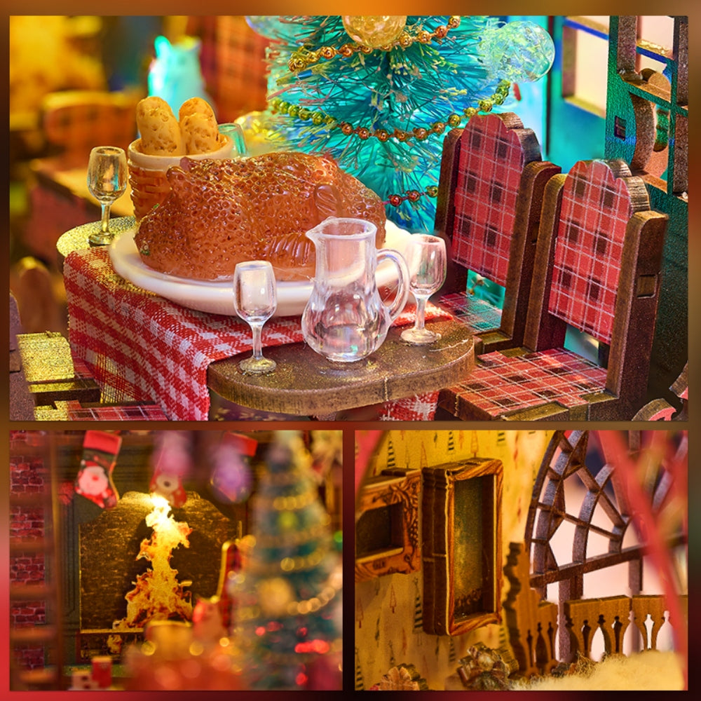 Ugeargeek Christmas Carols Holiday Cabin Kit