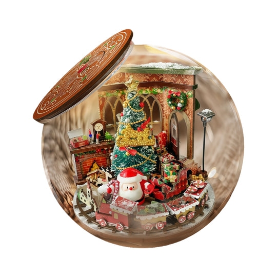 Ugeargeek Christmas Snow Globe Train Kit