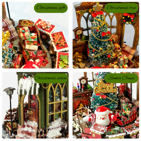 Ugeargeek Christmas Snow Globe Train Kit