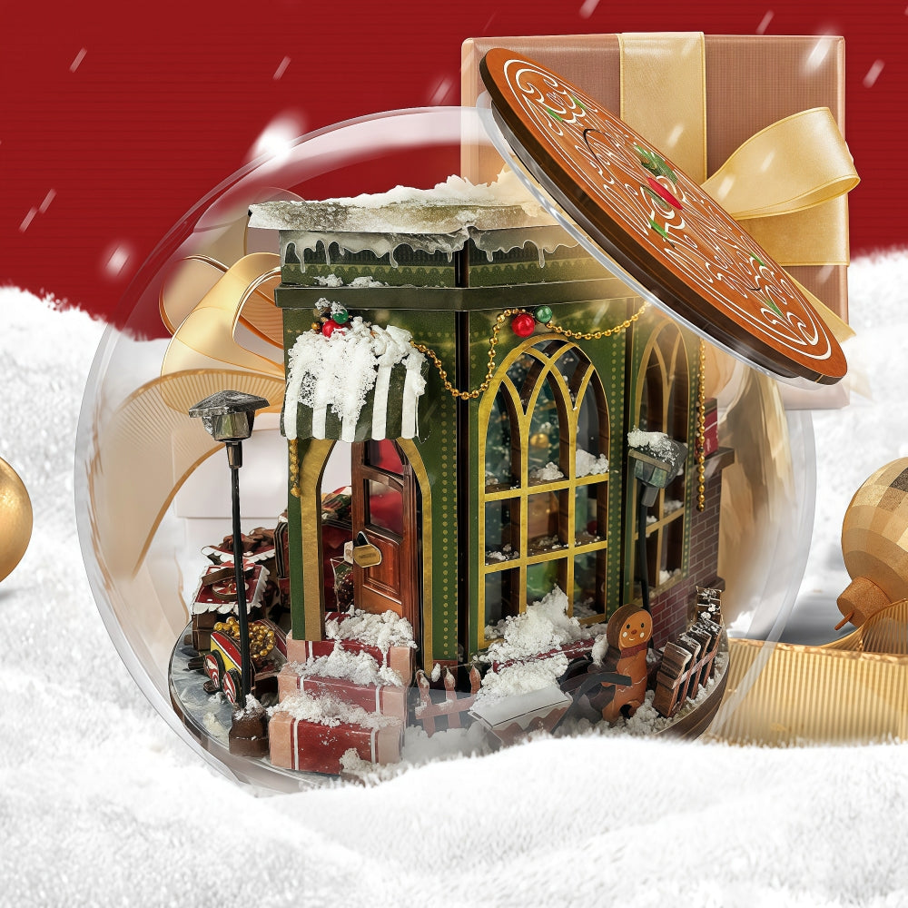 Ugeargeek Christmas Snow Globe Train Kit