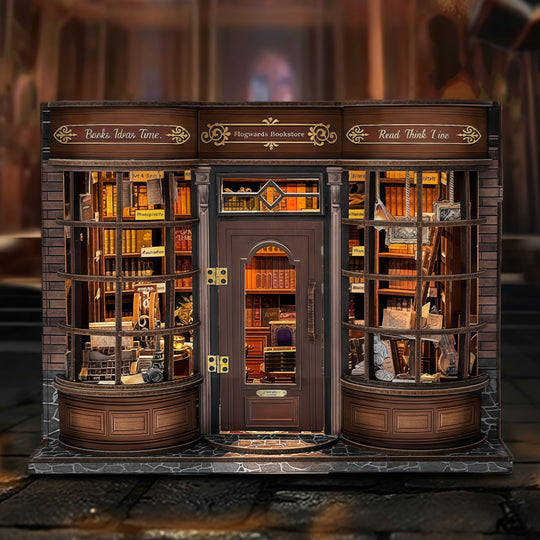 Ugeargeek Hogwards Vintage Street Book Nook