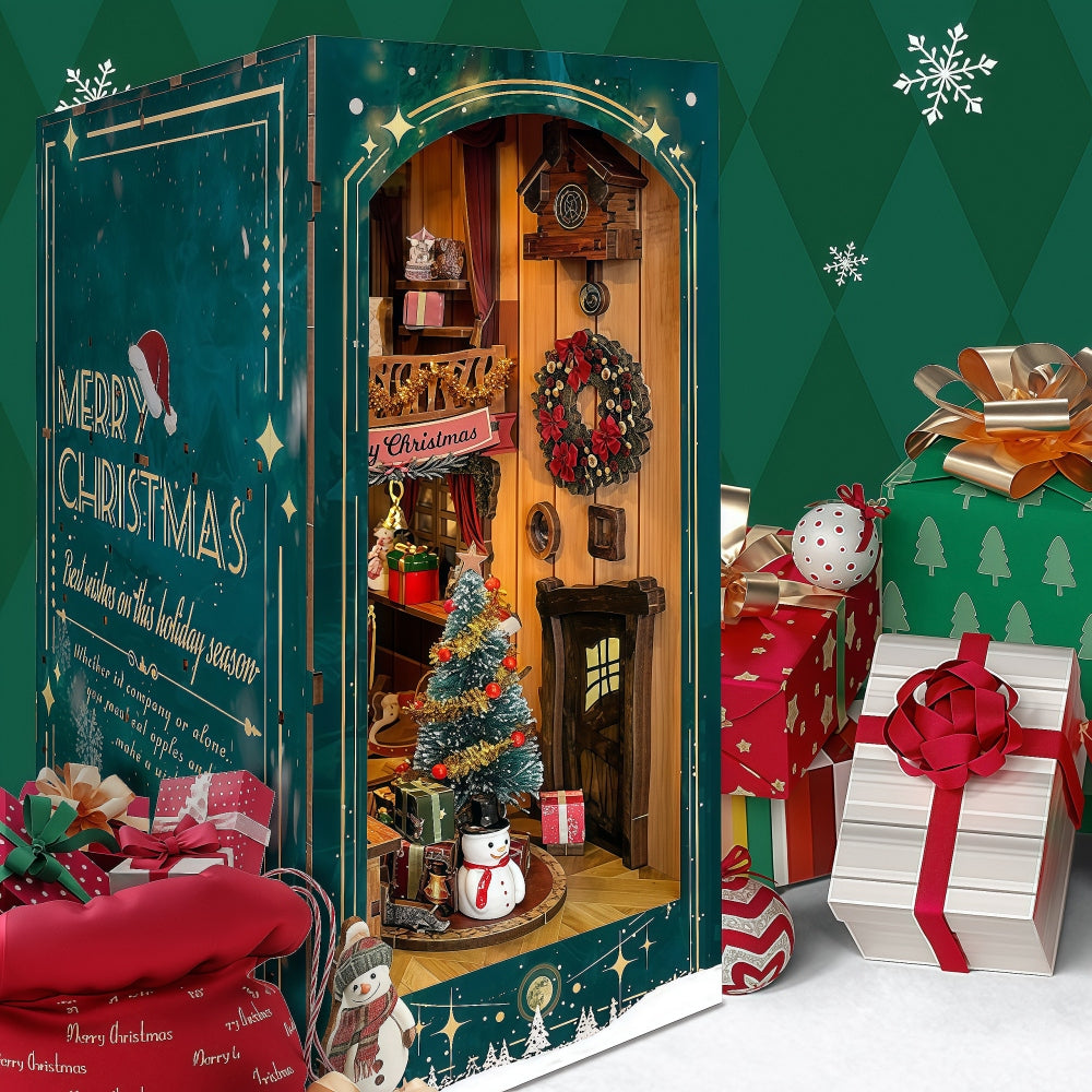 Ugeargeek Jingle Bell Christmas Book Nook