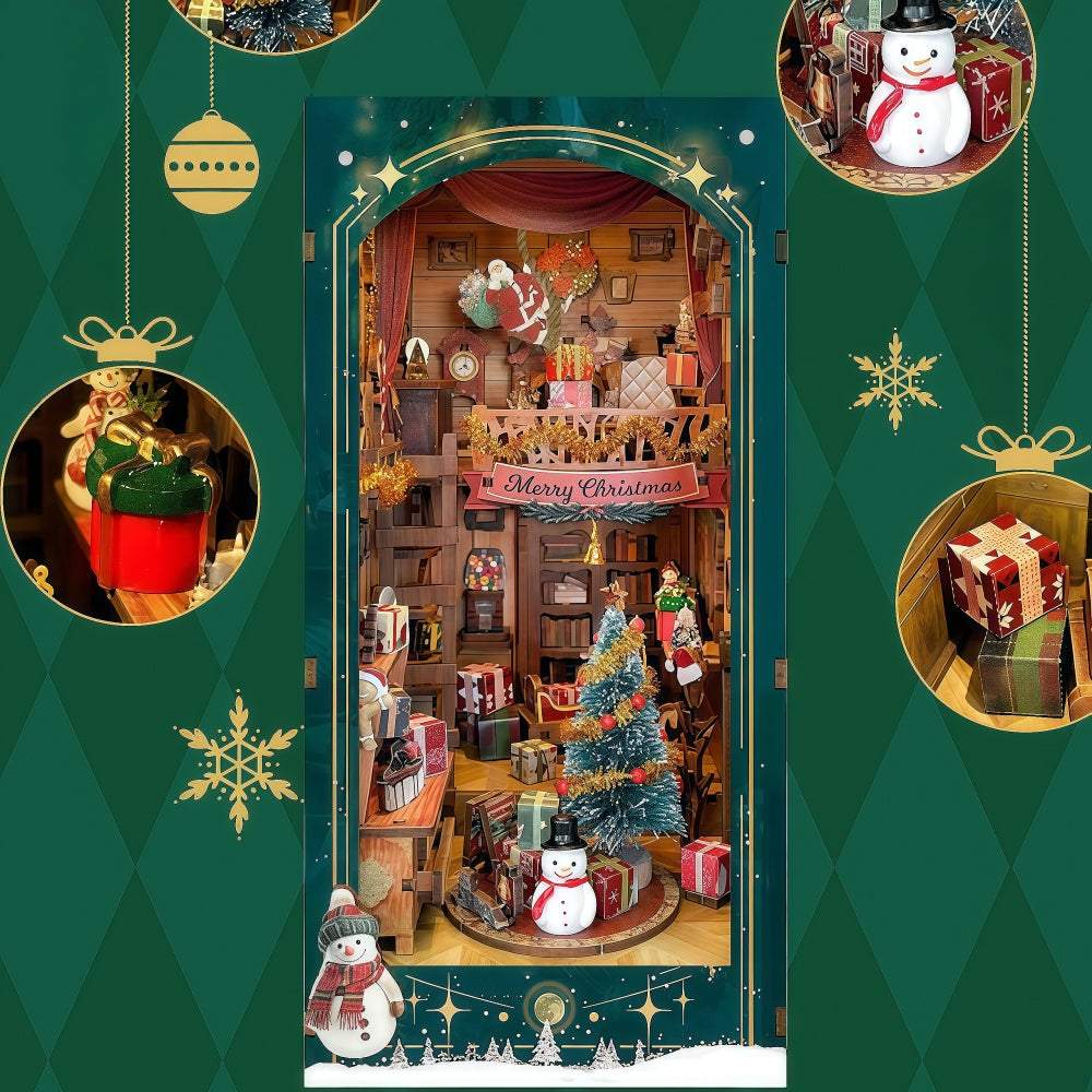 Ugeargeek Jingle Bell Christmas Book Nook