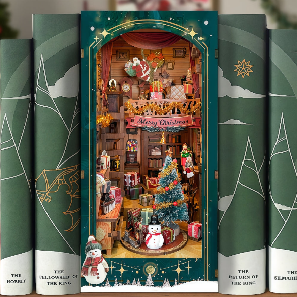 Ugeargeek Jingle Bell Christmas Book Nook